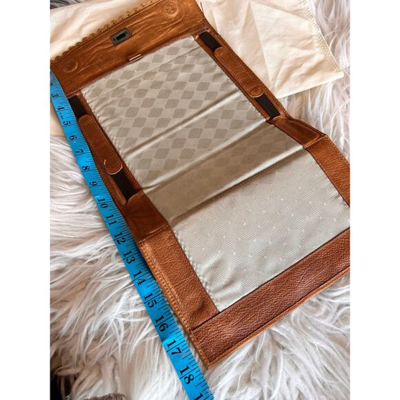 Velez Women's‎ Embossed Leather Clutch Wallet Timeless Everyday Casual Brown - Picture 11 of 11